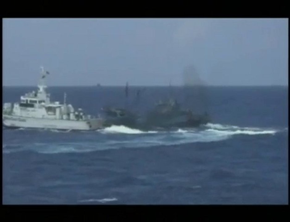 【流出】中国船衝突映像６