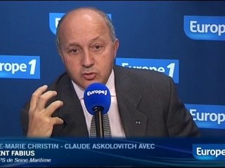 Fabius : "supprimer les privilèges"