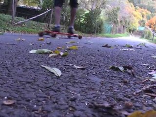 SEssion longboard avec un débutant de 45 ans