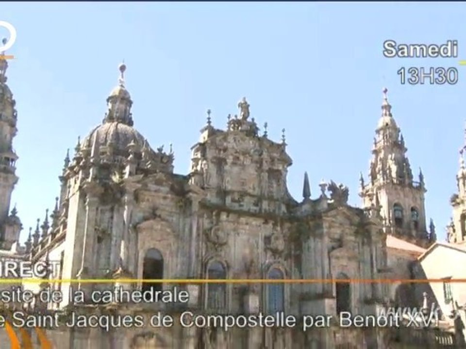 Benoît XVI à Compostelle