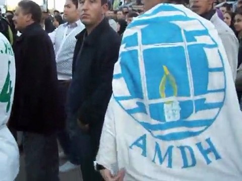 khénifra marche contre populaire hafsa AMhzoun 3 nov 2010