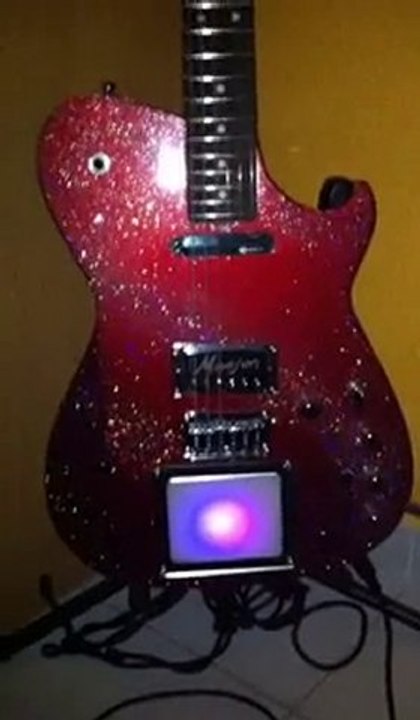 Video Test SONORE Du Kaoss Pad De Ma Manson Red Glitter