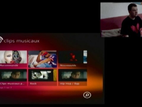 Dashboard Xbox 360 via Kinect, présentation Gamerslive.fr