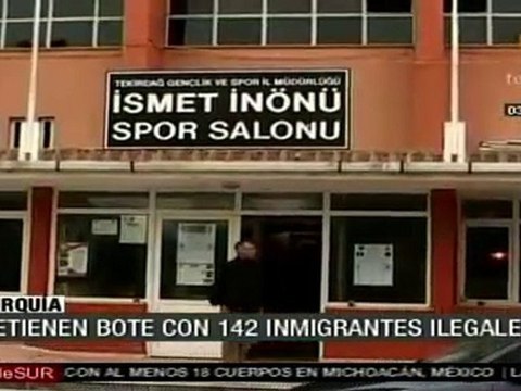 Detienen bote con 142 inmigrantes ilegales