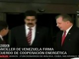 Venezuela y Turquía firman acuerdo de cooperación energética