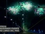 Inauguran en Ecuador el puente más grande del país