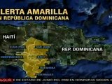 Alerta Amarilla en República Dominicana por Tormenta Tomás