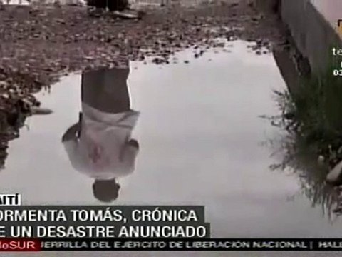 Evacuan a damnificados haitianos ante llegada de tormenta Tomás