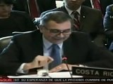 OEA emitirá este jueves Resolución sobre conflicto Costa Rica-Nicaragua