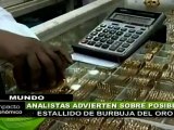 Sube el precio del oro, por aumento en demanda de China e India