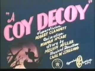 A Coy Decoy (Redrawn Colorized)