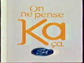 Publicité FORD 1997
