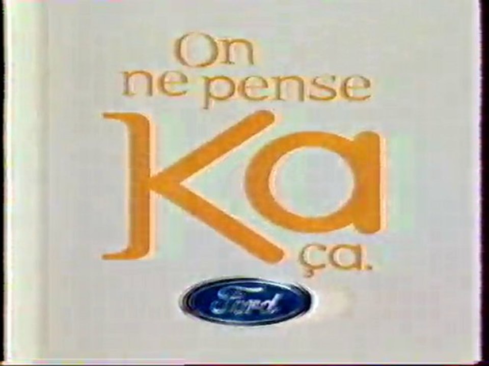 Publicité FORD 1997