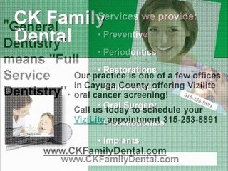 Vizilite Oral Cancer Screening auburn ny | Vizilite Plus Or