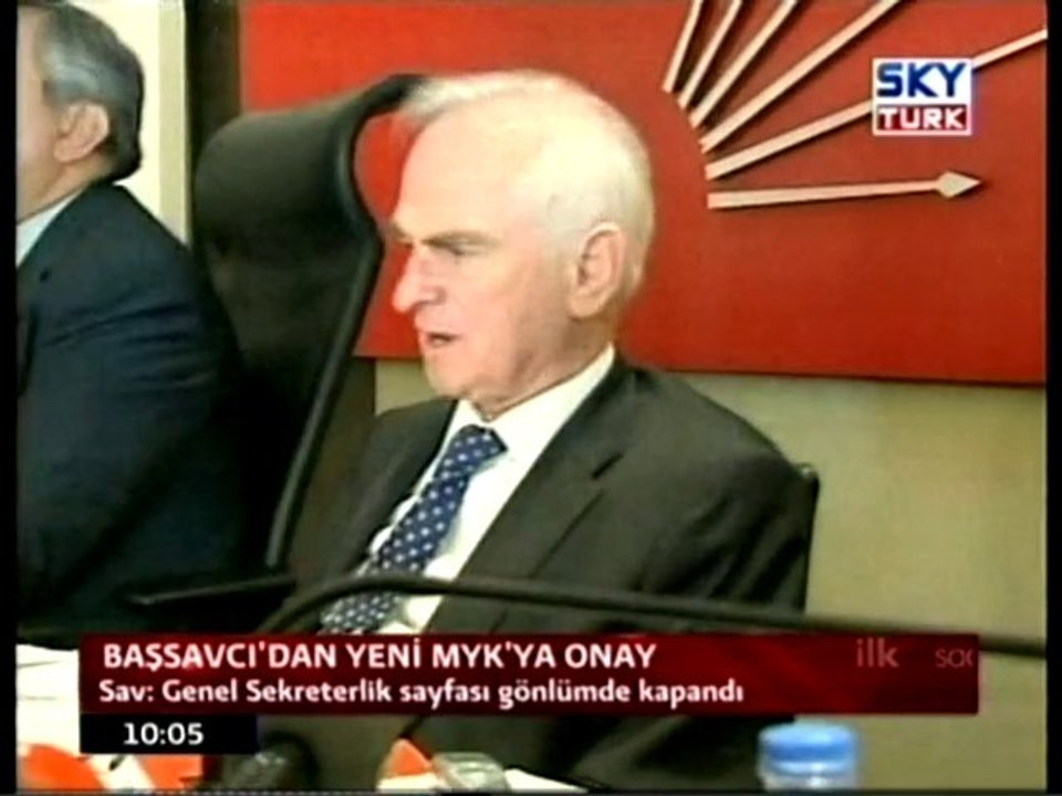 Başsavcı'dan Yeni MYK'ya Onay