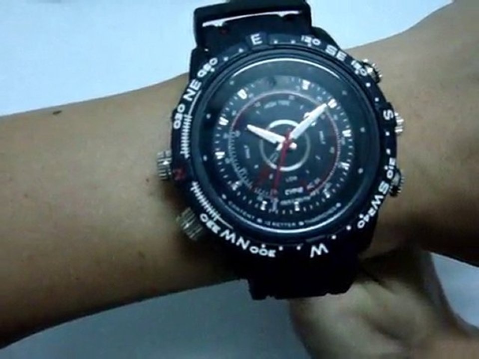 Waterproof Fashion Watch Digital Video Recorder with Camera