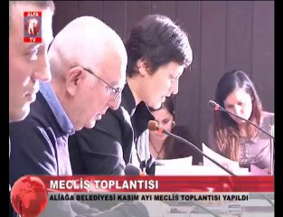 Aliağa Belediyesi Kasım Meclis Toplantısı 1