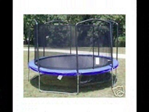 8ft Trampoline With Enclosure