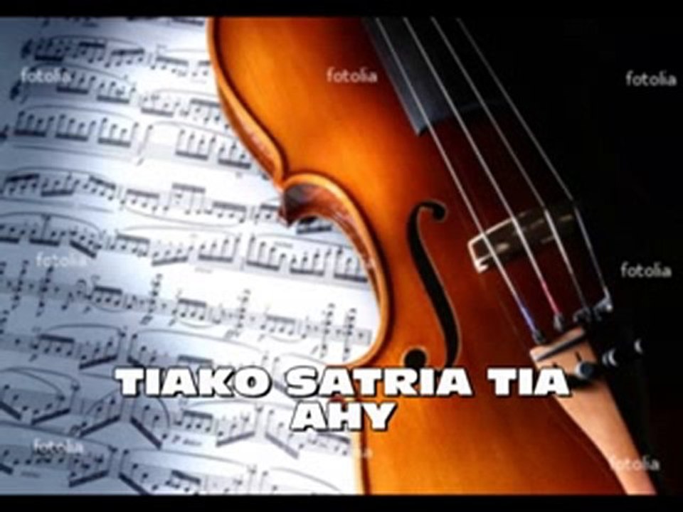 Tiako satria tia ahy