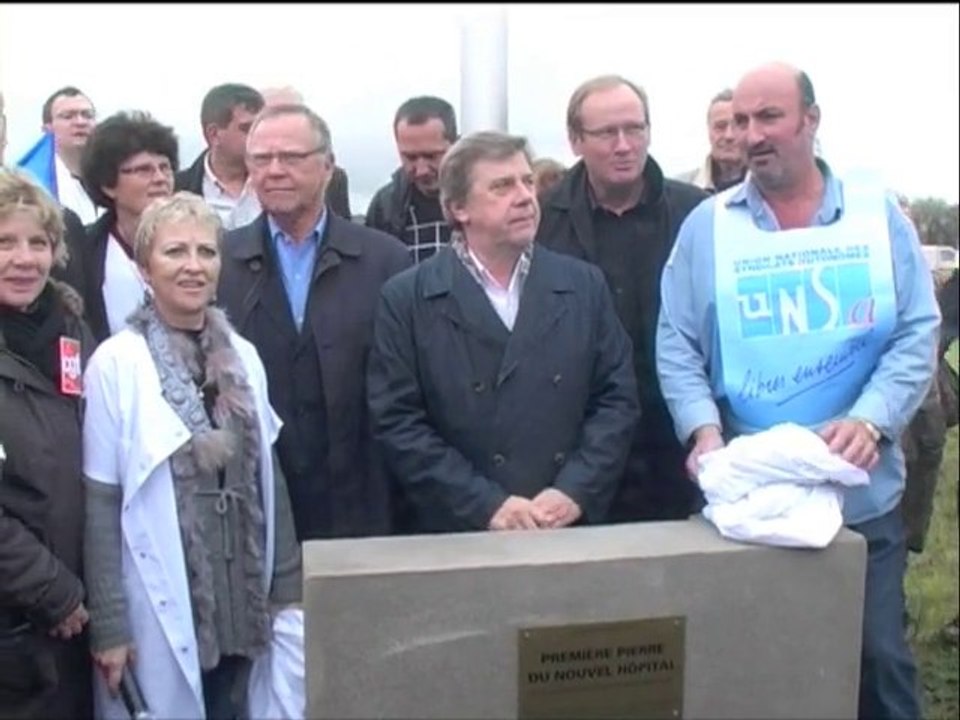 1ère Pierre Hôpital Le Creusot - Montceau