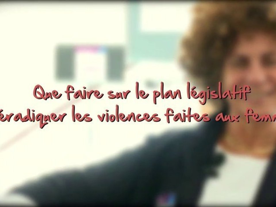 Interview de Maïté Albagly - Colloque "Les violences faites aux femmes" à Strasbourg - octobre 2010 6/7