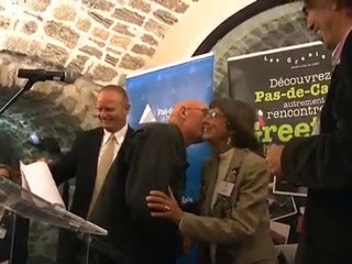 Cérémonie de remise des badges des Greeters du Pas-de-Calais