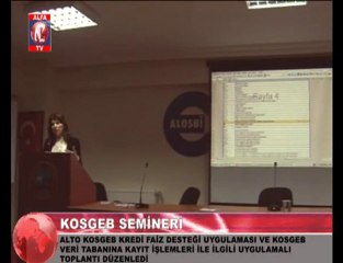 Aliağa'da Kosgeb Bilgilendirme Toplantısı 4