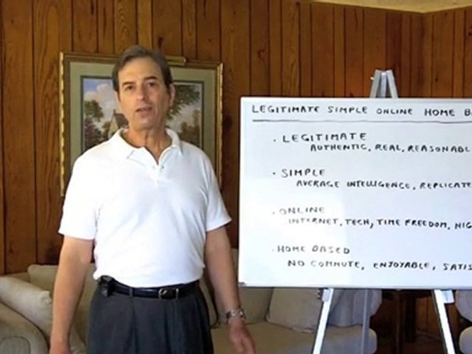Legitimate Simple Online Home Based Businesses--What to Look