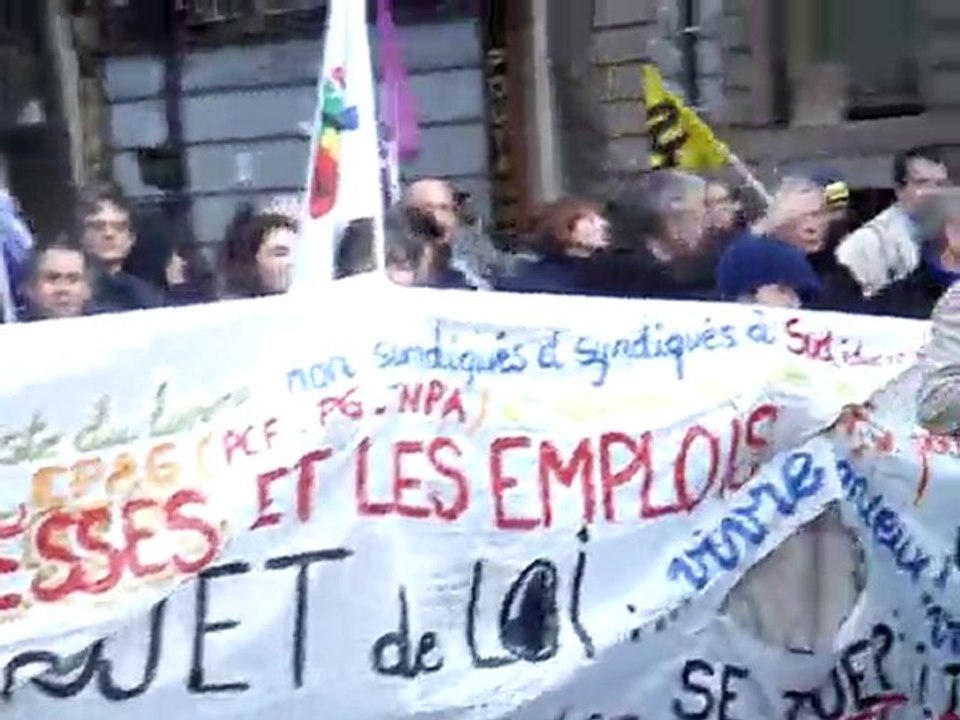 5)Manifestation du 28 Octobre2010 à Paris pour les retraites