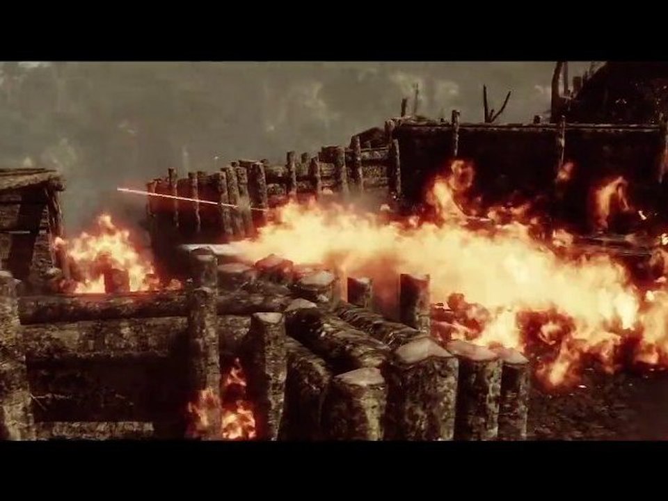 BF Bad Company 2 DLC Vietnam : Flame-thrower in Action