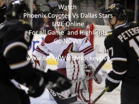 Phoenix Coyotes vs Dallas Stars LIVE Highlights 11/05/2010