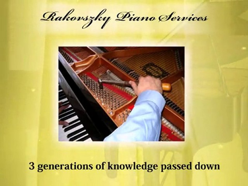 Rakovszky Piano Services - Piano Tuning - Edmonton