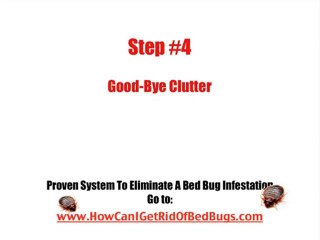How to Get Rid of Bed Bugs - 5 Sanity Saving Steps