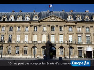 "On ne peut pas accepter les écarts d'expression"