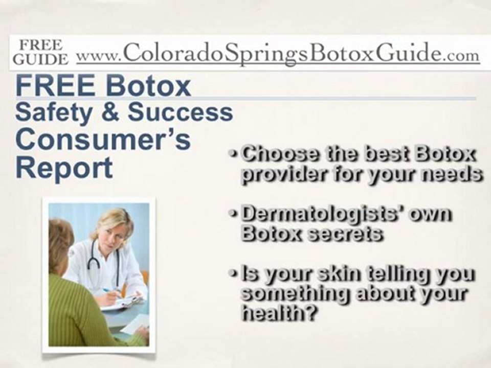 Free Colorado Springs Botox Consumer Report
