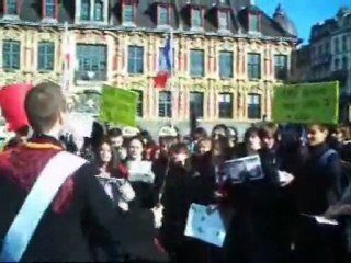 Reportage de la manif' du 30/10 - Concours HP à Lille