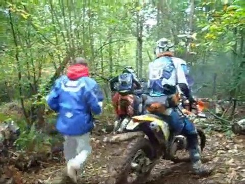 Enduo Limousin 2010 Moto Natur d'Olt avec Julien et Florent