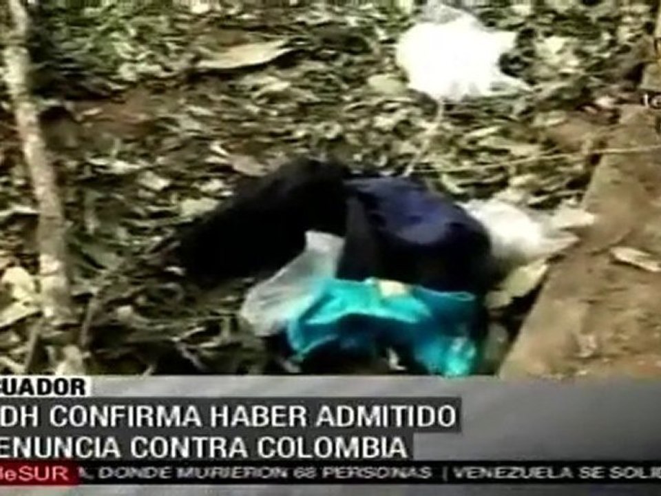 La CIDH admite la demanda contra Colombia por el ataque tran
