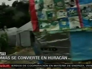 Tormenta 'Tomas' se convierte en huracán