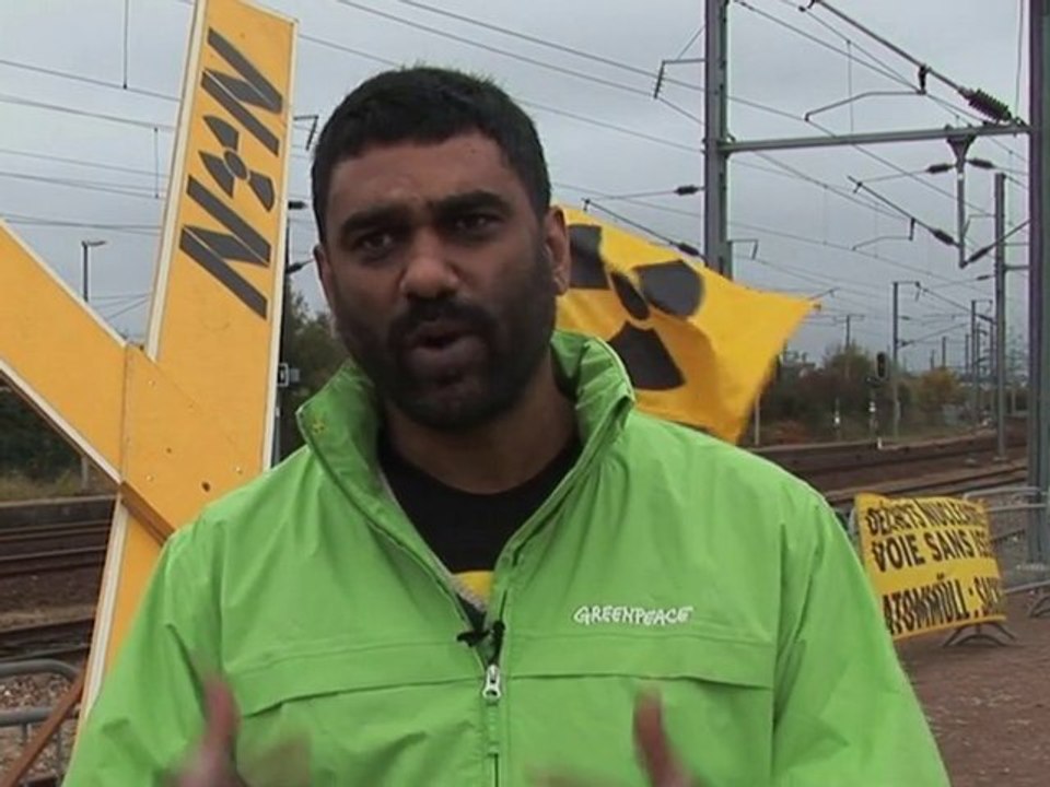 Le message de Kumi Naidoo à Valognes