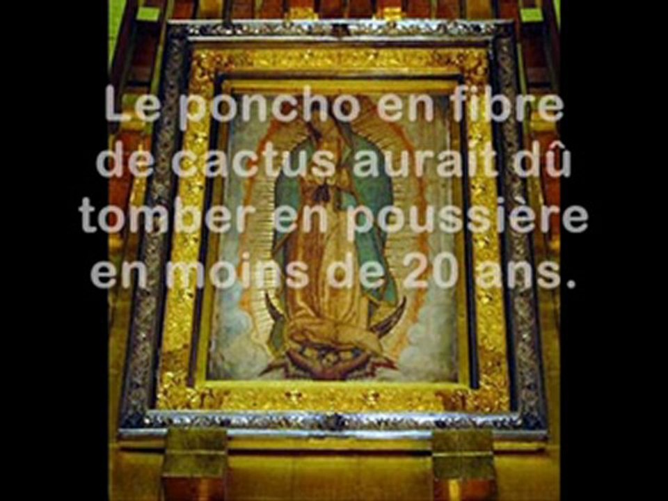 Histoire miraculeuse de ND de guadalupe