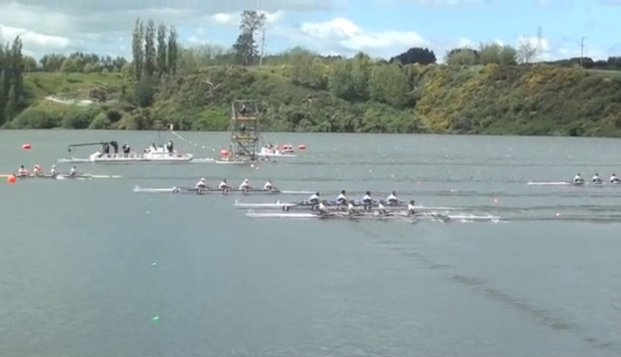 Médaille d'argent - Championnat du monde 2010 Aviron