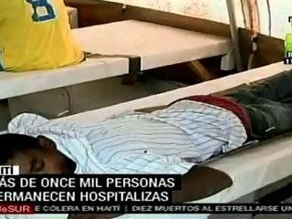 Suman 724 los muertos de cólera en Haiti, hay cerca de 11 mil internados