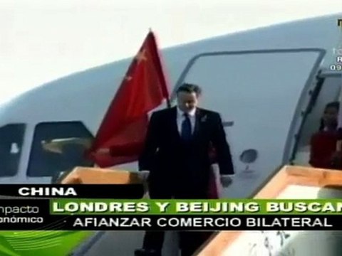 Londres y Beijing buscan afianzar comercio bilateral