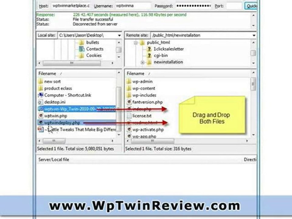 WP Twin - How To Clone Blogs - Quick Demonstration