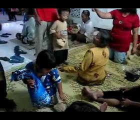 Volunteer humanitarian activities in post Wedi Klaten