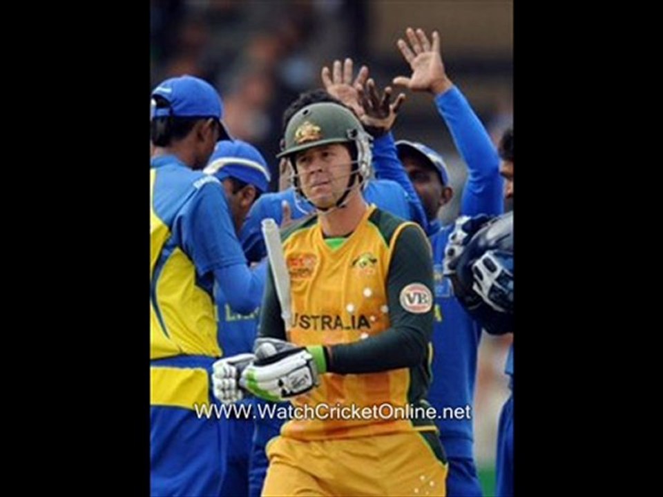 watch Australia v Sri Lanka cricket 2010 odi matches streami
