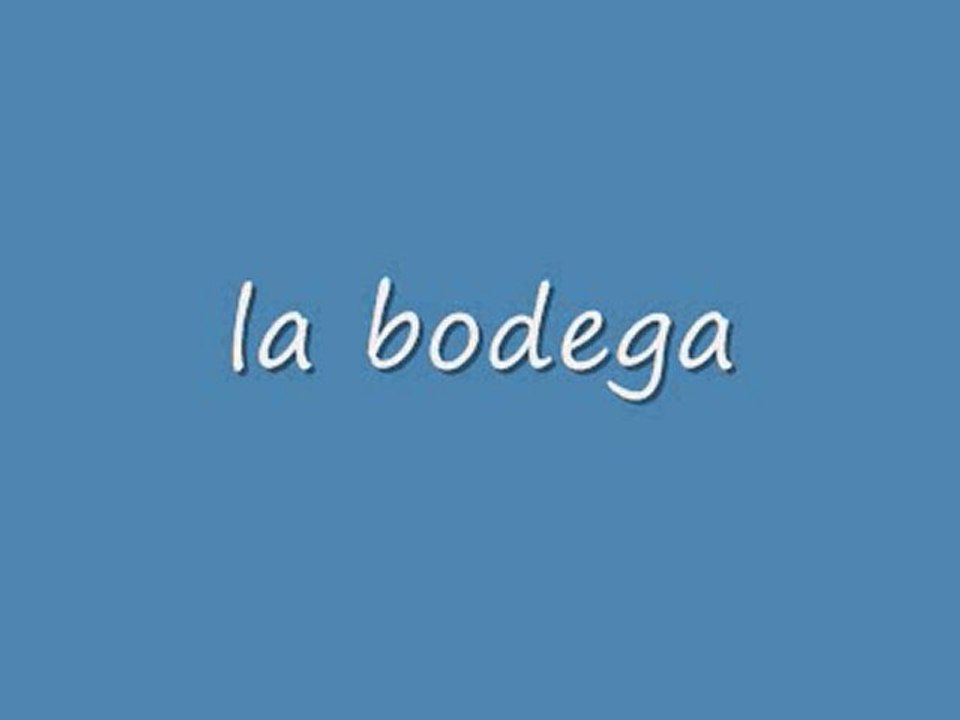 la bodega