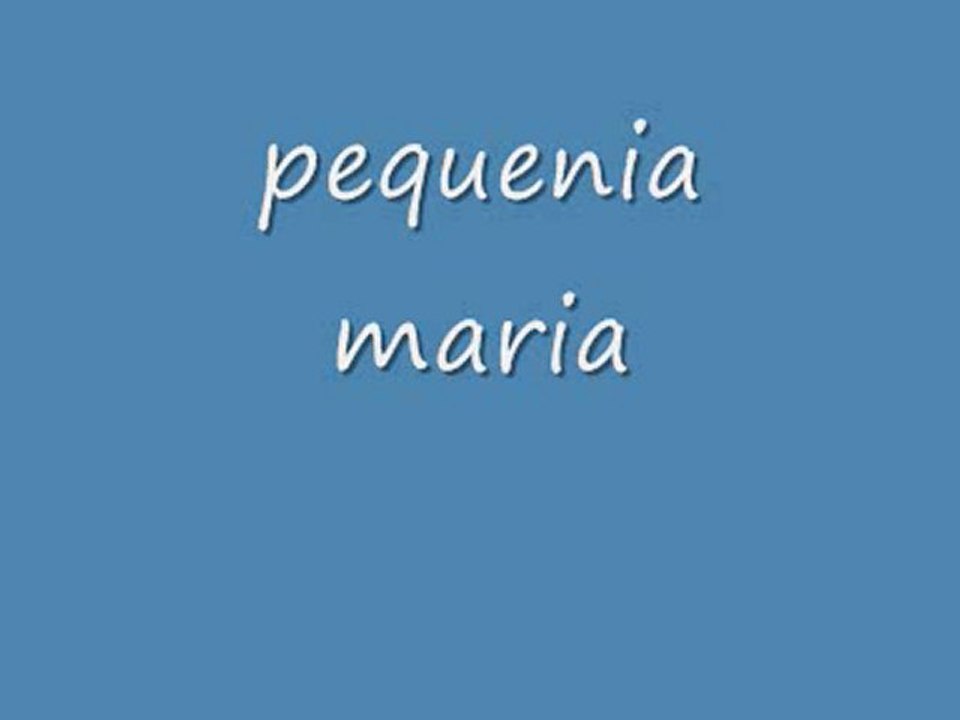 paquenia maria