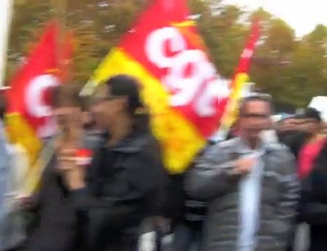 Bergerac : manif contre la réforme des retraites 6 nov. 2010